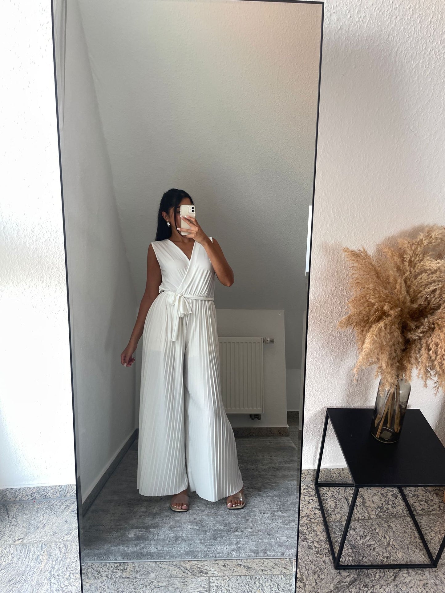 Jumpsuit mit Schleife
