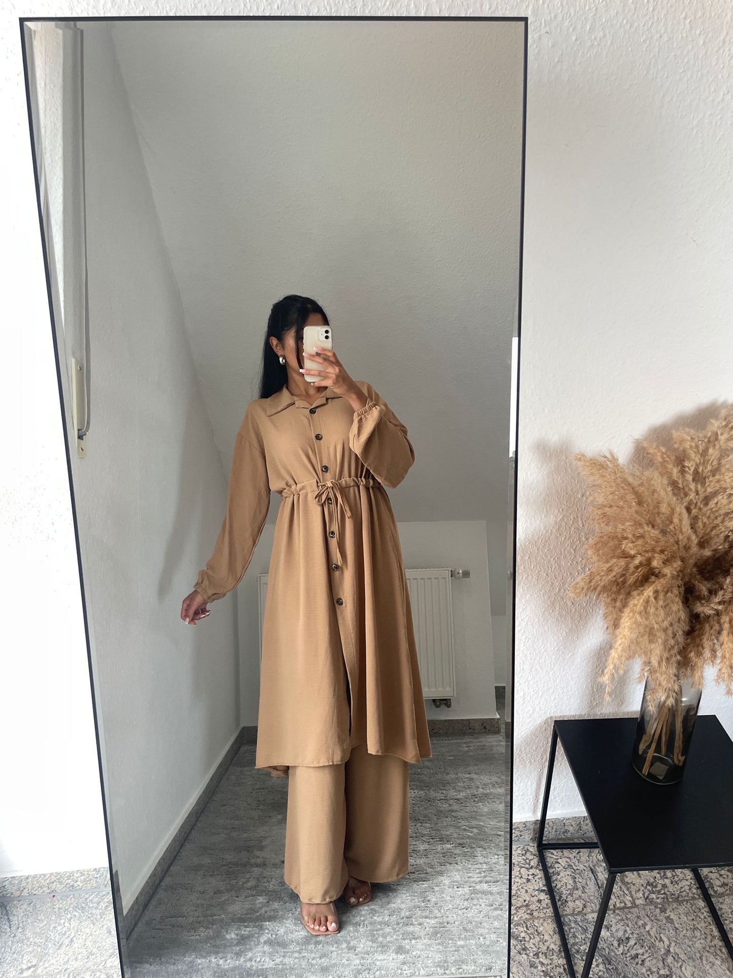 2 Teiler lange Bluse + Breite Hose