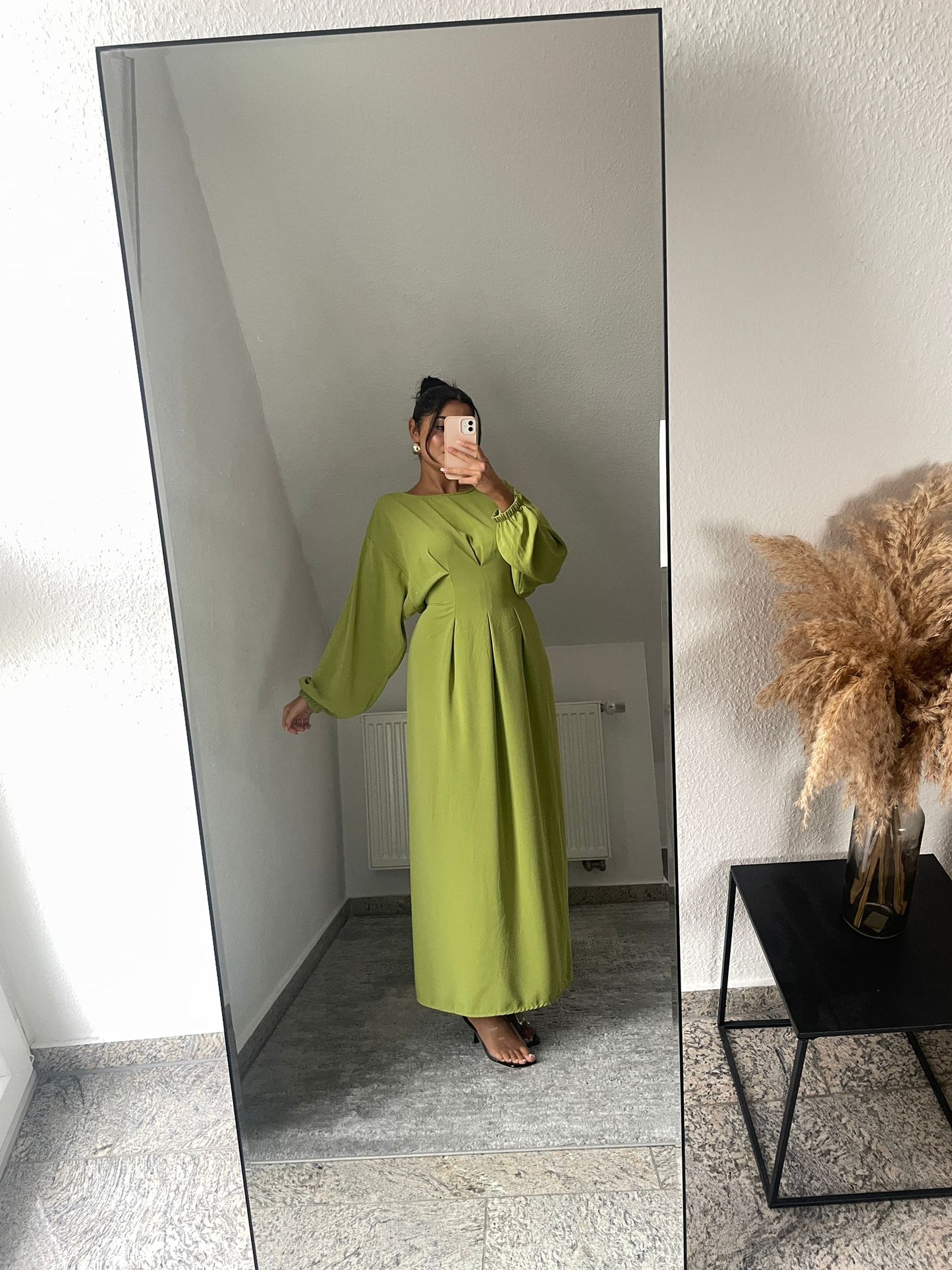 Langes Korsettkleid