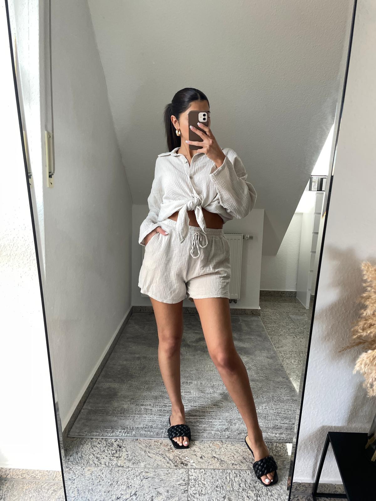 Zweiteiler Set - Shorts+Hemd