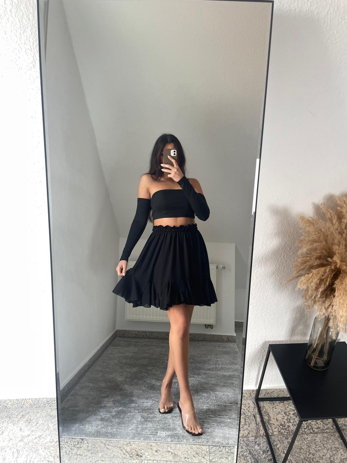 Rock mit hoher Taille